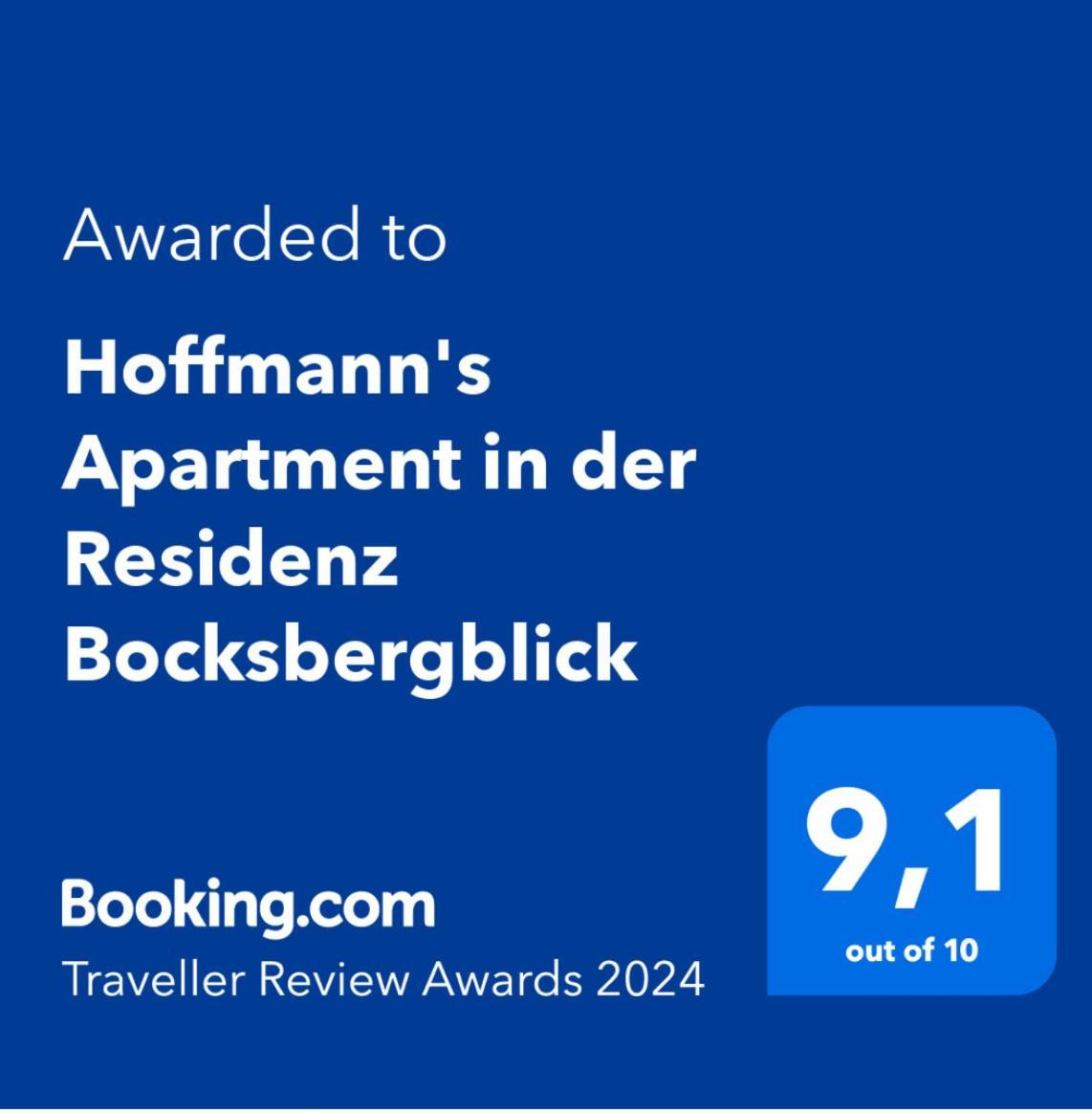 Hoffmann's Apartment in der Residenz Bocksbergblick Goslar Exterior foto